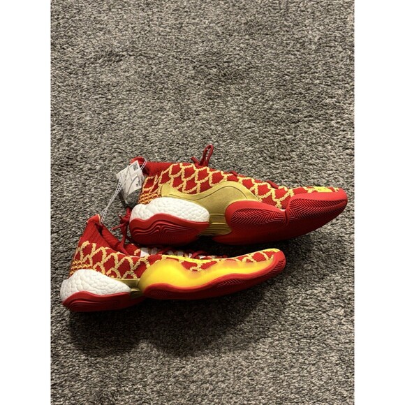 Adidas Pharrell x Crazy BYW Chinese New Year Sneakers Men's 9 Ambition EE8688 - Picture 7 of 8